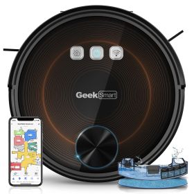 Geek Smart L8 Robot Vacuum Cleaner and Mop;  LDS Navigation;  Wi-Fi Connected APP;  Selective Room Cleaning; MAX 2700 PA Suction;  Ideal for Pets
