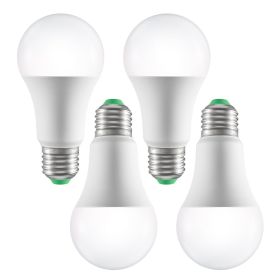 VEVOR Smart Light Bulbs, 4-Pack, 9W Multicolor LED Bulbs, 800 Lumens with Smart Control Compatibility for Vera, Google Assistant, Amazon Alexa, i