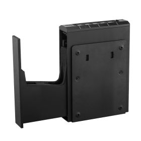 VEVOR Gun Safe, Slider Handgun Gun Safe with Fingerprint/Password/Key, 3-Way Quick Access Firearm Case Box with Lighting for 1 Pistol & Magazine